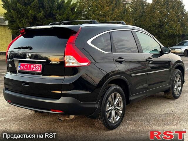 Черный Хонда СРВ, объемом двигателя 2.4 л и пробегом 219 тыс. км за 13450 $, фото 4 на Automoto.ua