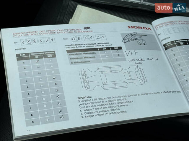 Черный Хонда СРВ, объемом двигателя 2.2 л и пробегом 196 тыс. км за 16950 $, фото 64 на Automoto.ua