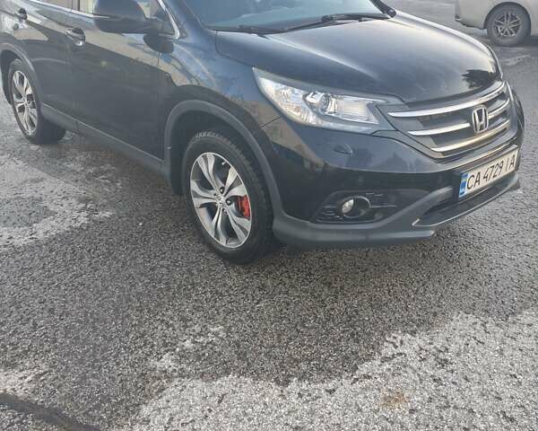 Черный Хонда СРВ, объемом двигателя 2.2 л и пробегом 220 тыс. км за 14000 $, фото 3 на Automoto.ua