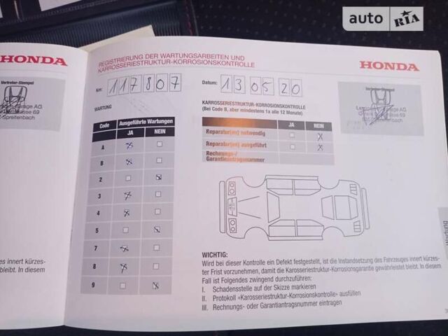 Черный Хонда СРВ, объемом двигателя 1.6 л и пробегом 170 тыс. км за 15450 $, фото 118 на Automoto.ua