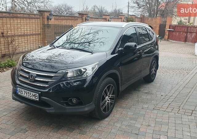 Черный Хонда СРВ, объемом двигателя 2.2 л и пробегом 162 тыс. км за 19400 $, фото 3 на Automoto.ua