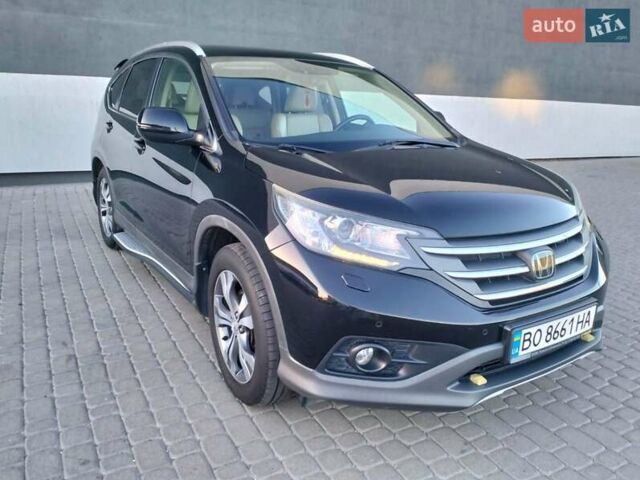 Черный Хонда СРВ, объемом двигателя 2.2 л и пробегом 255 тыс. км за 18850 $, фото 8 на Automoto.ua