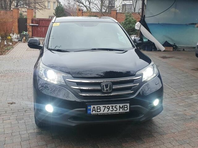 Черный Хонда СРВ, объемом двигателя 2.2 л и пробегом 162 тыс. км за 19200 $, фото 1 на Automoto.ua