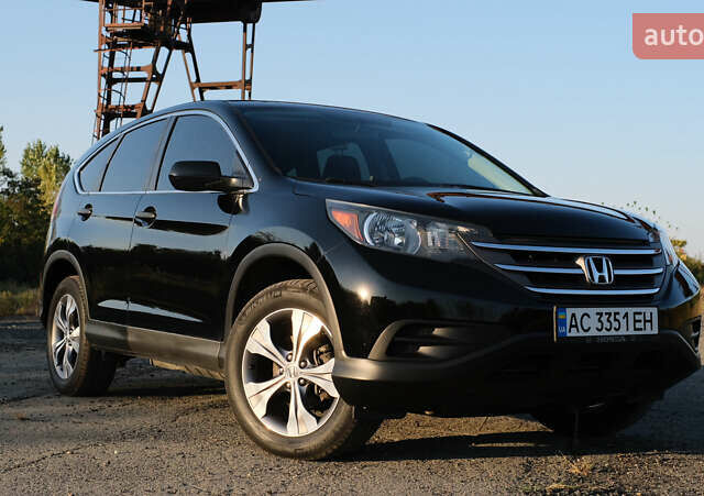 Черный Хонда СРВ, объемом двигателя 2.35 л и пробегом 160 тыс. км за 13900 $, фото 1 на Automoto.ua