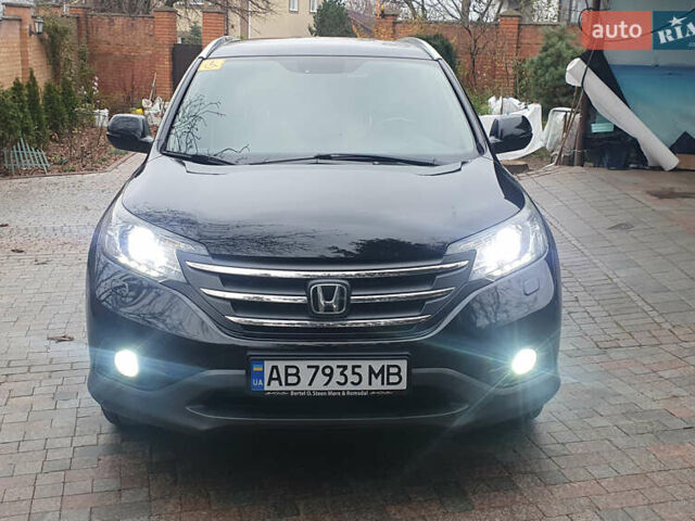 Черный Хонда СРВ, объемом двигателя 2.2 л и пробегом 162 тыс. км за 19400 $, фото 1 на Automoto.ua