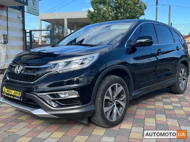 Черный Хонда СРВ, объемом двигателя 1.6 л и пробегом 218 тыс. км за 20500 $, фото 2 на Automoto.ua