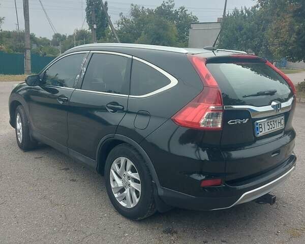 Черный Хонда СРВ, объемом двигателя 2.4 л и пробегом 160 тыс. км за 16300 $, фото 8 на Automoto.ua