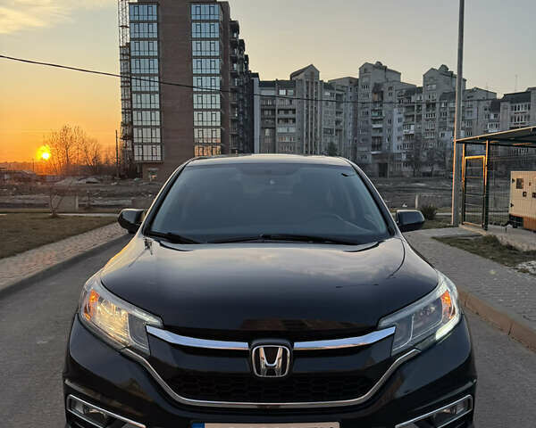 Черный Хонда СРВ, объемом двигателя 2.4 л и пробегом 130 тыс. км за 16300 $, фото 1 на Automoto.ua