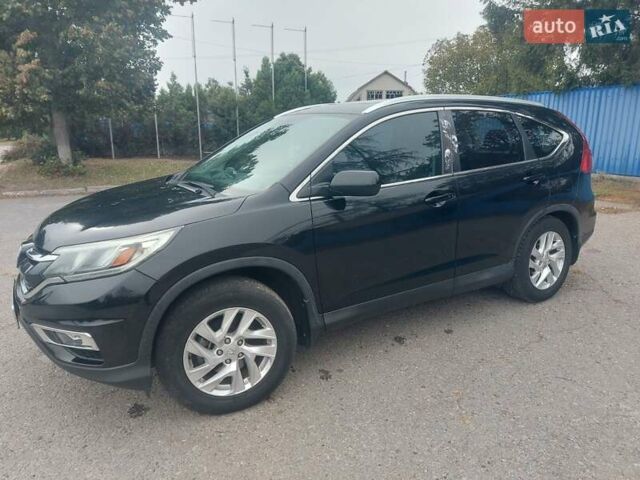 Черный Хонда СРВ, объемом двигателя 2.4 л и пробегом 160 тыс. км за 16300 $, фото 6 на Automoto.ua