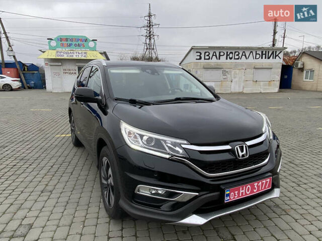 Черный Хонда СРВ, объемом двигателя 1.6 л и пробегом 220 тыс. км за 19700 $, фото 19 на Automoto.ua