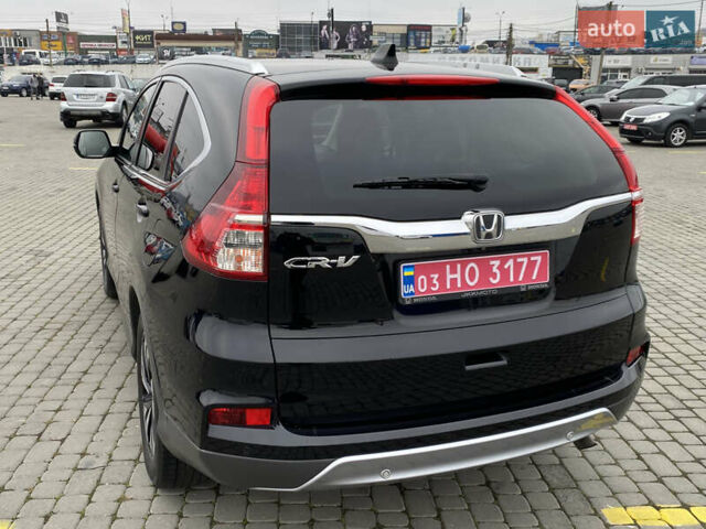 Черный Хонда СРВ, объемом двигателя 1.6 л и пробегом 220 тыс. км за 19700 $, фото 12 на Automoto.ua