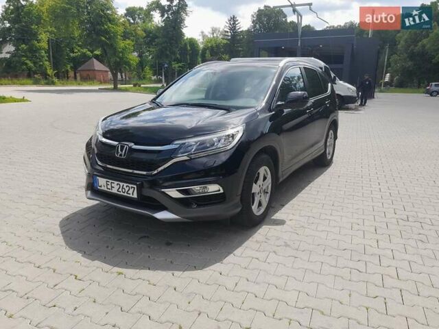 Черный Хонда СРВ, объемом двигателя 1.6 л и пробегом 277 тыс. км за 16490 $, фото 4 на Automoto.ua