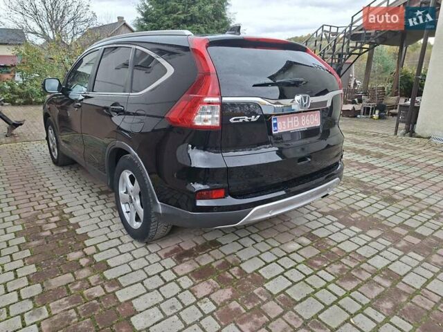 Черный Хонда СРВ, объемом двигателя 1.6 л и пробегом 281 тыс. км за 16300 $, фото 4 на Automoto.ua