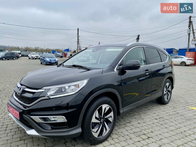 Черный Хонда СРВ, объемом двигателя 1.6 л и пробегом 220 тыс. км за 19700 $, фото 2 на Automoto.ua