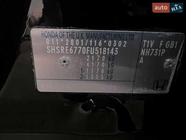 Черный Хонда СРВ, объемом двигателя 1.6 л и пробегом 204 тыс. км за 19300 $, фото 64 на Automoto.ua