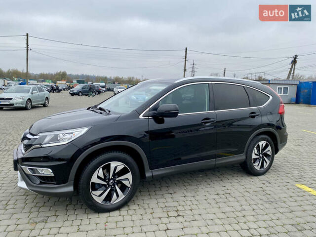 Черный Хонда СРВ, объемом двигателя 1.6 л и пробегом 220 тыс. км за 19700 $, фото 3 на Automoto.ua