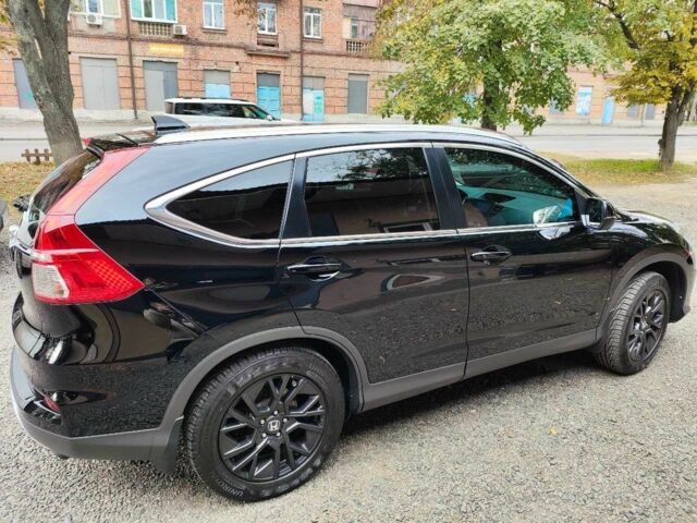 Черный Хонда СРВ, объемом двигателя 1.6 л и пробегом 155 тыс. км за 21900 $, фото 3 на Automoto.ua