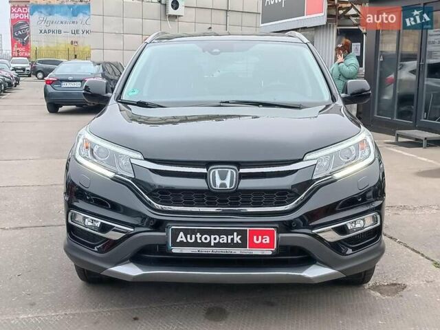 Черный Хонда СРВ, объемом двигателя 1.6 л и пробегом 155 тыс. км за 21490 $, фото 2 на Automoto.ua