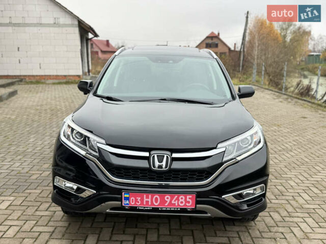 Черный Хонда СРВ, объемом двигателя 2.4 л и пробегом 175 тыс. км за 15950 $, фото 1 на Automoto.ua