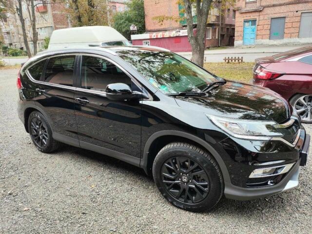 Черный Хонда СРВ, объемом двигателя 1.6 л и пробегом 155 тыс. км за 21900 $, фото 4 на Automoto.ua