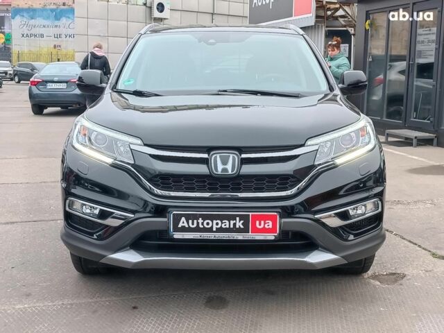 Черный Хонда СРВ, объемом двигателя 1.6 л и пробегом 155 тыс. км за 21490 $, фото 2 на Automoto.ua