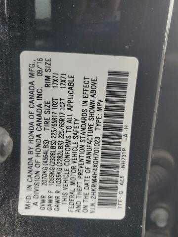 Чорний Хонда СРВ, об'ємом двигуна 0.24 л та пробігом 95 тис. км за 4500 $, фото 12 на Automoto.ua