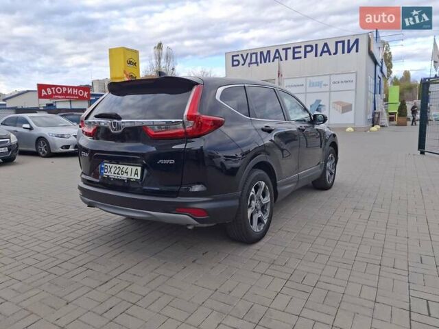 Хонда СРВ 2018 в Хмельницком на Automoto.ua Черный Хонда СРВ, объемом двигателя 1.6 л и пробегом 70 тыс. км за 20900 $, фото 3 на Automoto.ua