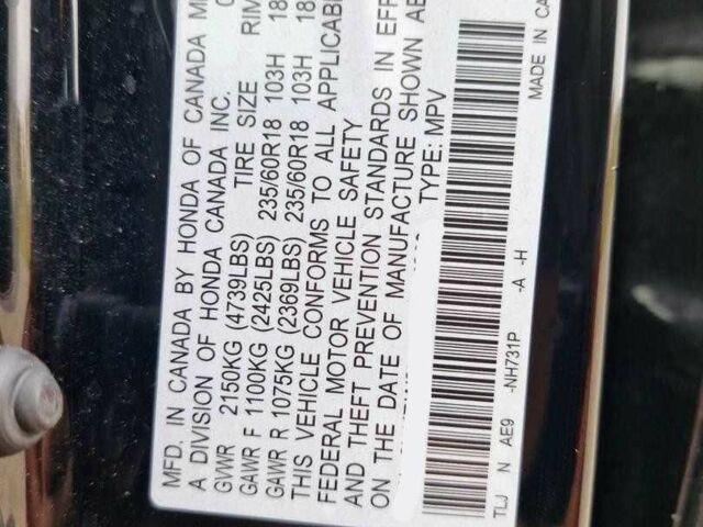 Черный Хонда СРВ, объемом двигателя 1.5 л и пробегом 86 тыс. км за 17699 $, фото 14 на Automoto.ua