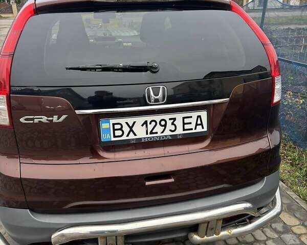 Коричневый Хонда СРВ, объемом двигателя 2.2 л и пробегом 300 тыс. км за 15300 $, фото 3 на Automoto.ua