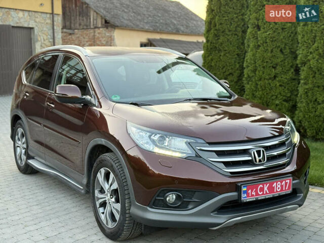 Хонда СРВ 2014 в Самборе на Automoto.ua Коричневый Хонда СРВ, объемом двигателя 2.2 л и пробегом 225 тыс. км за 18999 $, фото 4 на Automoto.ua
