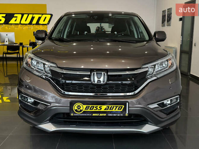 Коричневый Хонда СРВ, объемом двигателя 1.6 л и пробегом 208 тыс. км за 21699 $, фото 1 на Automoto.ua