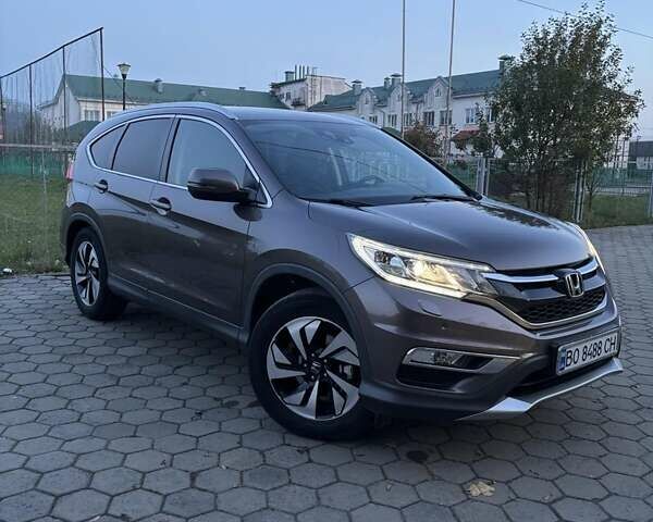 Хонда СРВ 2015 в Ивано-Франковске на Automoto.ua Коричневый Хонда СРВ, объемом двигателя 1.6 л и пробегом 195 тыс. км за 21500 $, фото 10 на Automoto.ua