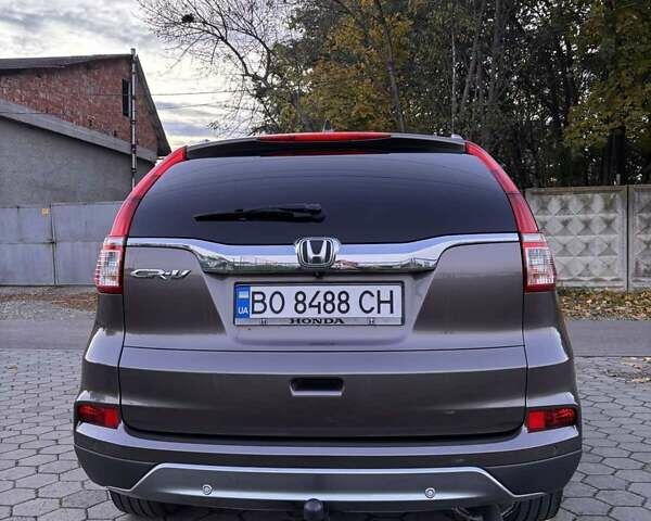 Хонда СРВ 2015 в Ивано-Франковске на Automoto.ua Коричневый Хонда СРВ, объемом двигателя 1.6 л и пробегом 195 тыс. км за 21500 $, фото 15 на Automoto.ua