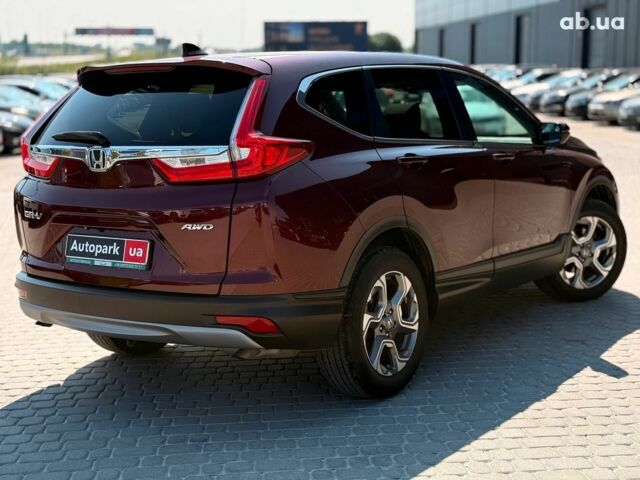 Красный Хонда СРВ, объемом двигателя 1.5 л и пробегом 84 тыс. км за 20490 $, фото 8 на Automoto.ua