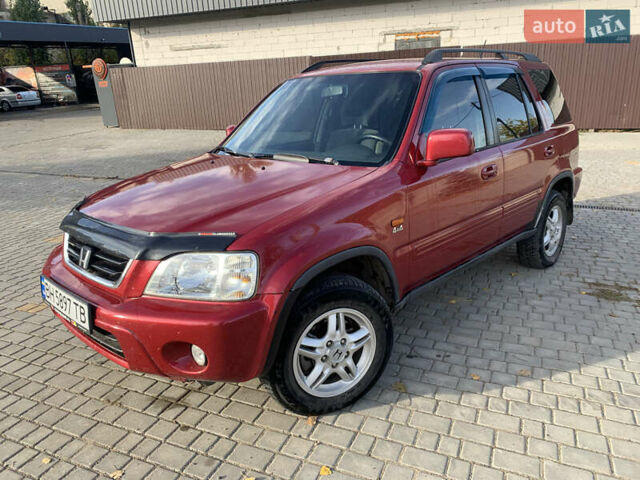 Красный Хонда СРВ, объемом двигателя 1.97 л и пробегом 261 тыс. км за 5300 $, фото 1 на Automoto.ua