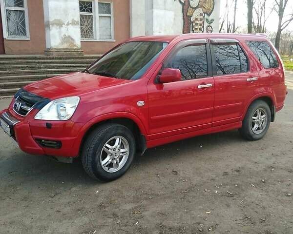 Червоний Хонда СРВ, об'ємом двигуна 2 л та пробігом 195 тис. км за 6800 $, фото 1 на Automoto.ua