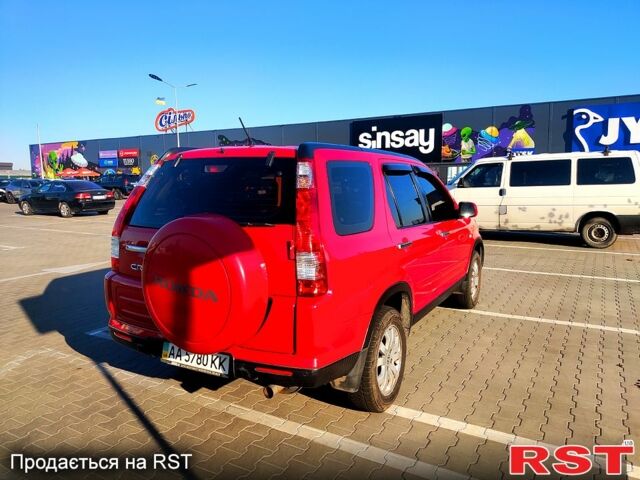 Красный Хонда СРВ, объемом двигателя 2 л и пробегом 216 тыс. км за 8500 $, фото 1 на Automoto.ua