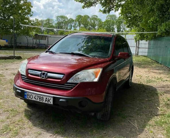 Красный Хонда СРВ, объемом двигателя 2.35 л и пробегом 150 тыс. км за 10000 $, фото 12 на Automoto.ua