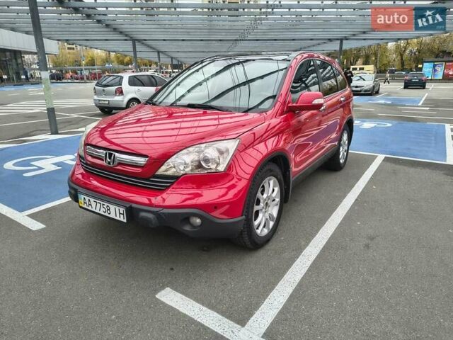 Красный Хонда СРВ, объемом двигателя 2.35 л и пробегом 206 тыс. км за 11500 $, фото 2 на Automoto.ua