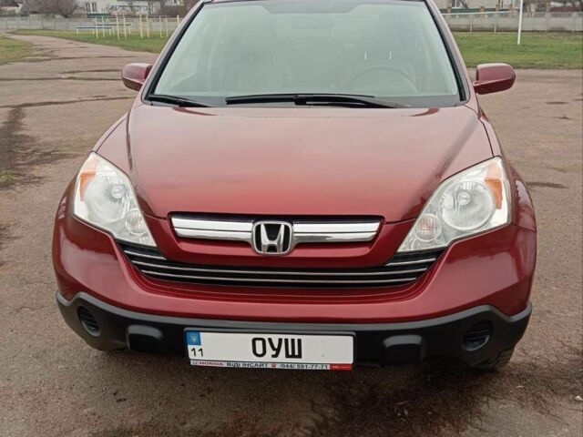 Червоний Хонда СРВ, об'ємом двигуна 2.4 л та пробігом 204 тис. км за 11100 $, фото 1 на Automoto.ua