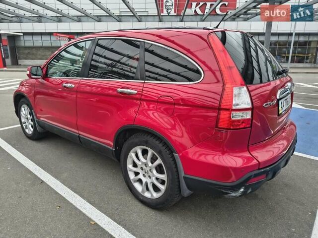 Красный Хонда СРВ, объемом двигателя 2.35 л и пробегом 206 тыс. км за 11500 $, фото 1 на Automoto.ua