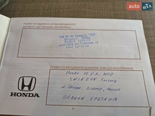 Красный Хонда СРВ, объемом двигателя 2.35 л и пробегом 206 тыс. км за 11500 $, фото 35 на Automoto.ua