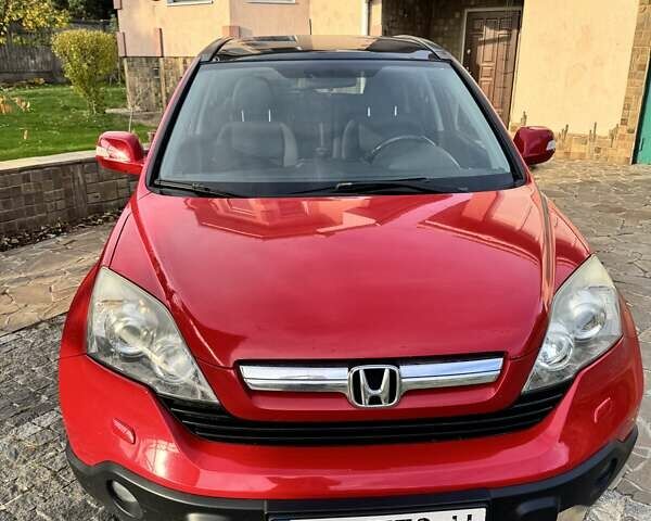 Хонда СРВ 2008 в Украинке на Automoto.ua Красный Хонда СРВ, объемом двигателя 2.2 л и пробегом 351 тыс. км за 9200 $, фото 1 на Automoto.ua