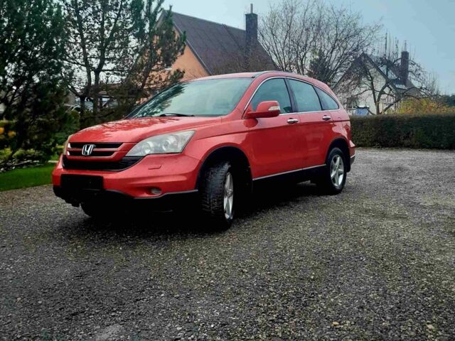 Красный Хонда СРВ, объемом двигателя 2.2 л и пробегом 280 тыс. км за 5800 $, фото 5 на Automoto.ua