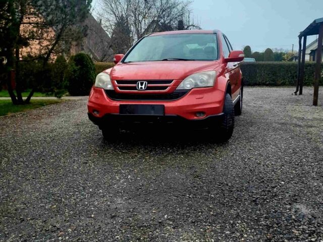 Красный Хонда СРВ, объемом двигателя 2.2 л и пробегом 280 тыс. км за 5800 $, фото 1 на Automoto.ua
