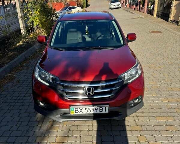 Красный Хонда СРВ, объемом двигателя 2 л и пробегом 153 тыс. км за 14300 $, фото 3 на Automoto.ua