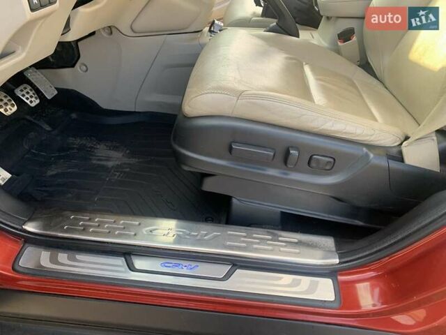 Красный Хонда СРВ, объемом двигателя 2.2 л и пробегом 210 тыс. км за 16800 $, фото 8 на Automoto.ua