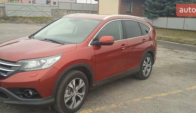 Красный Хонда СРВ, объемом двигателя 2.2 л и пробегом 209 тыс. км за 16950 $, фото 8 на Automoto.ua