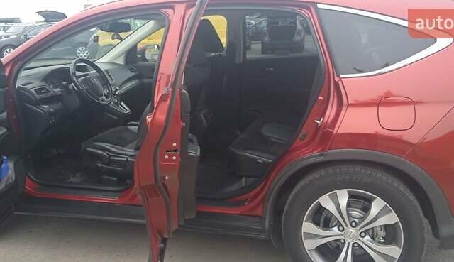 Красный Хонда СРВ, объемом двигателя 2.2 л и пробегом 209 тыс. км за 16950 $, фото 15 на Automoto.ua