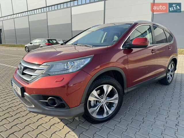 Красный Хонда СРВ, объемом двигателя 2.2 л и пробегом 275 тыс. км за 14700 $, фото 10 на Automoto.ua